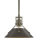 Henry 1 Light 9.2 inch Soft Gold and Bronze Mini Pendant Ceiling Light in Soft Gold/Bronze