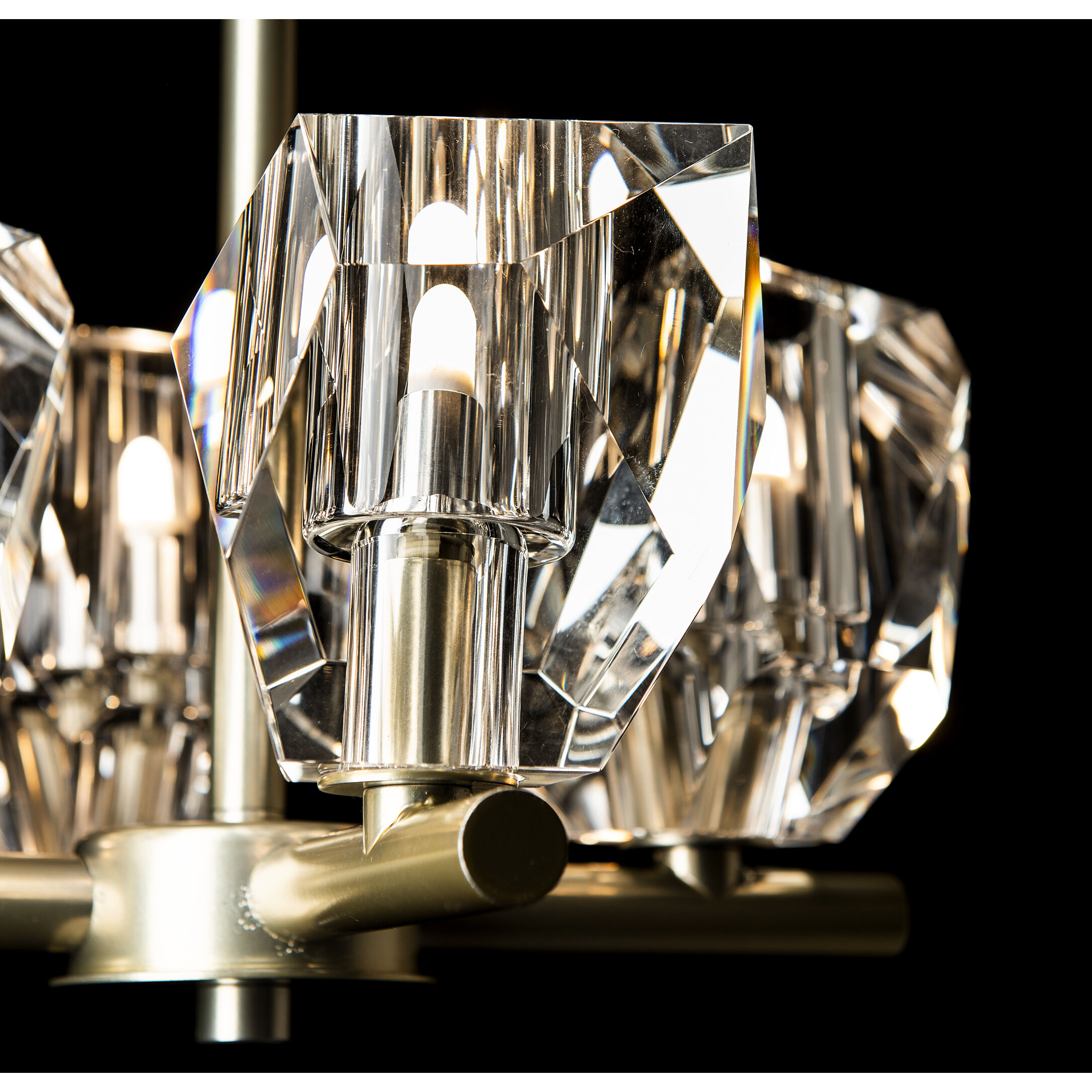 Gatsby 4 Light 11.6 inch Modern Brass Semi-Flush/Pendant Ceiling Light