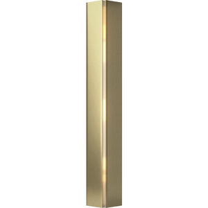 Gallery LED 4.3 inch Modern Brass ADA Sconce Wall Light