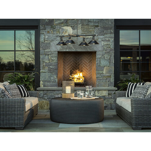 Henry 4 Light 36 inch Coastal White Outdoor Pendant