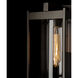 Cela 1 Light 13.6 inch Coastal Oil Rubbed Bronze Outdoor Sconce in Clear, Medium