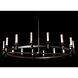 Windsor 16 Light 60.9 inch Oil Rubbed Bronze Chandelier Ceiling Light in Frosted
