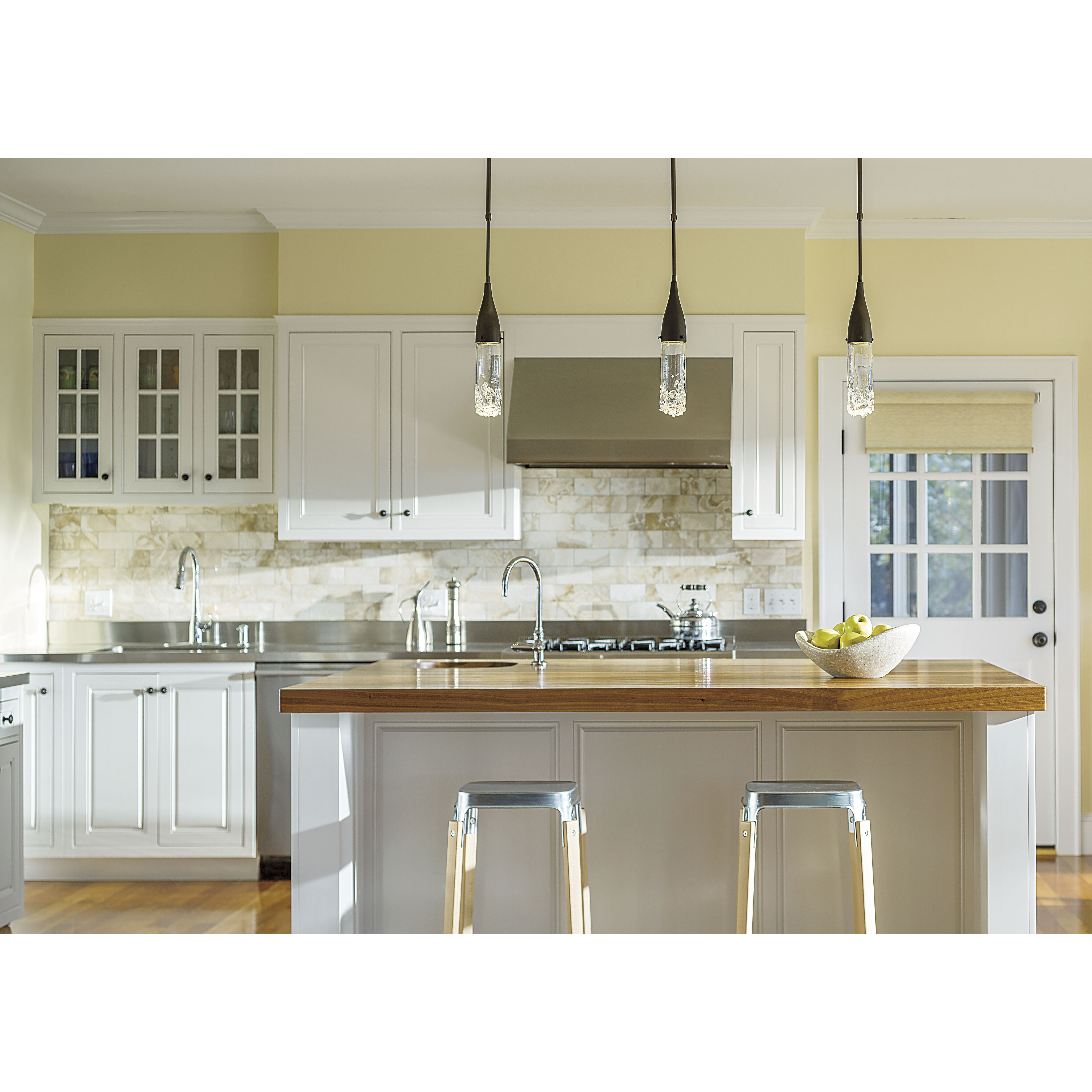 Fritz 1 Light 3.3 inch Bronze Mini Pendant Ceiling Light