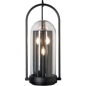Davis 3 Light 28.5 inch Coastal Oil Rubbed Bronze Outdoor Sconce, Large
