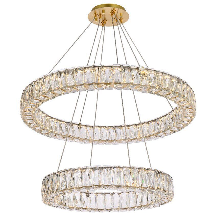 Monroe 2 Light 28.00 inch Chandelier