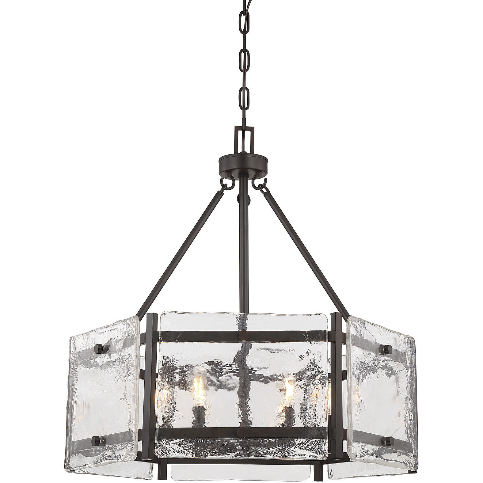 Glenwood 6 Light 27 inch English Bronze Pendant Ceiling Light