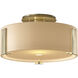 Impressions 1 Light 11.80 inch Semi-Flush Mount