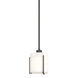 Exos 1 Light 6 inch Natural Iron Mini Pendant Ceiling Light, Small