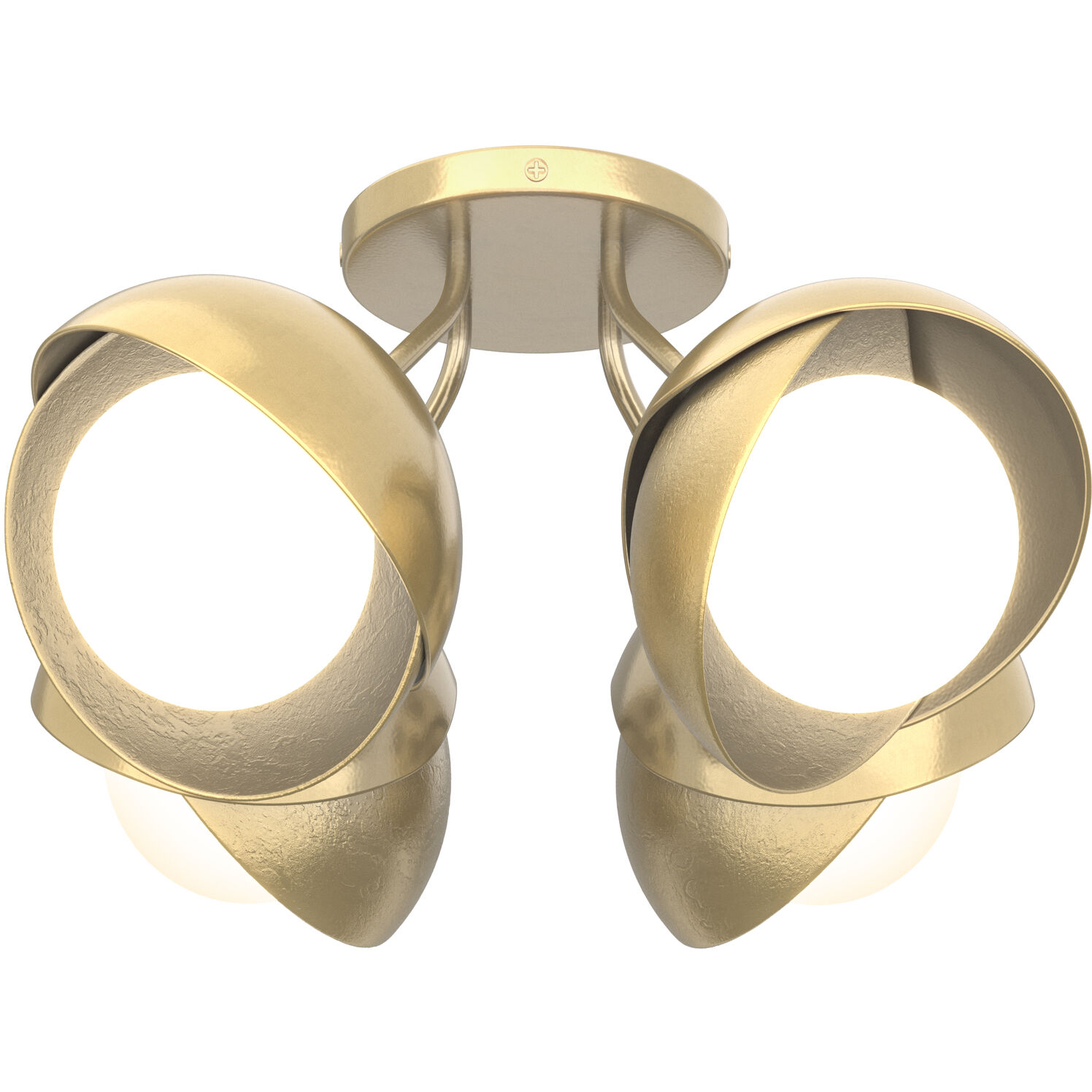 Brooklyn 4 Light 15.80 inch Semi-Flush Mount