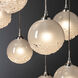 Fritz 9 Light 20.5 inch Sterling Pendant Ceiling Light, Standard