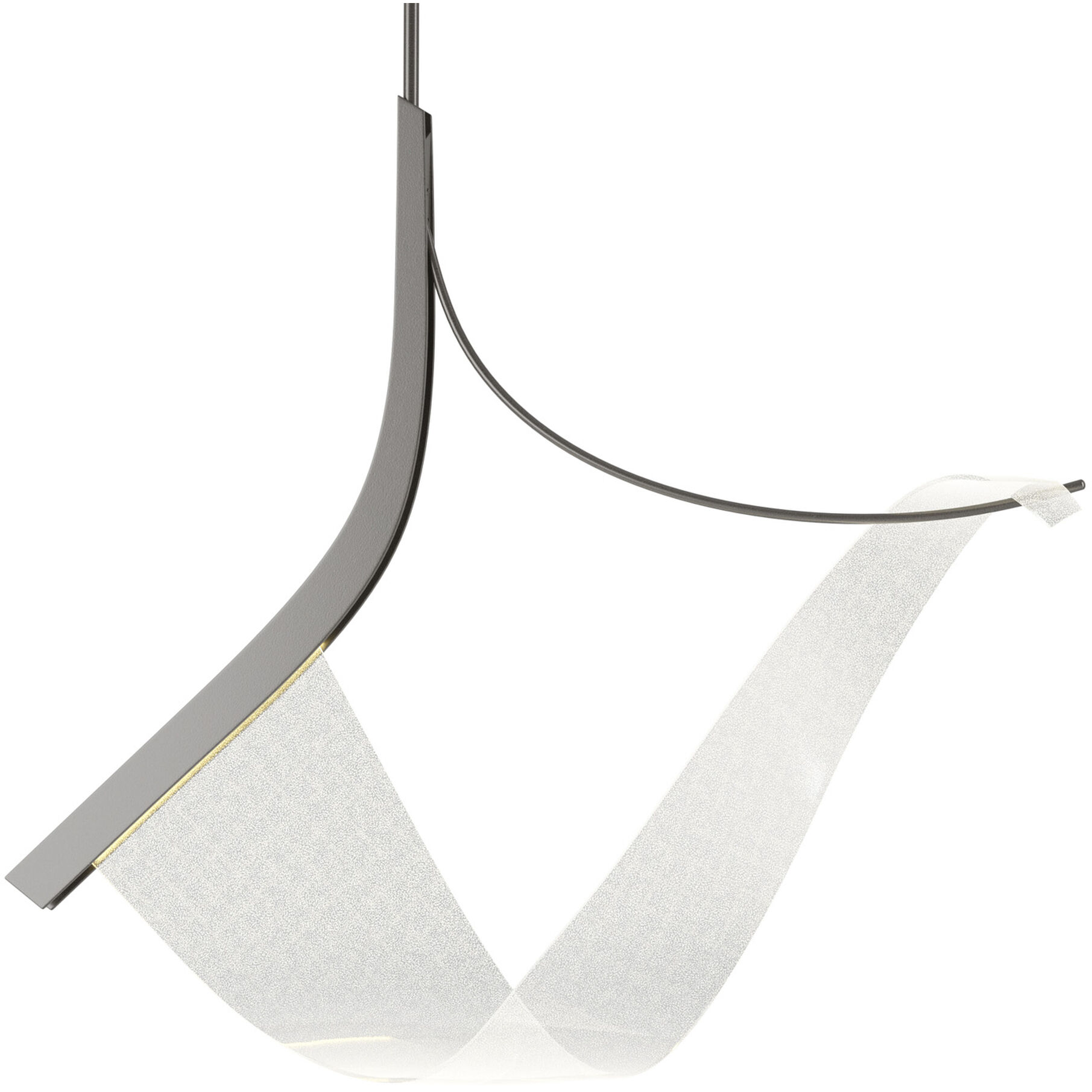 Sling LED 34.2 inch Dark Smoke Pendant Ceiling Light