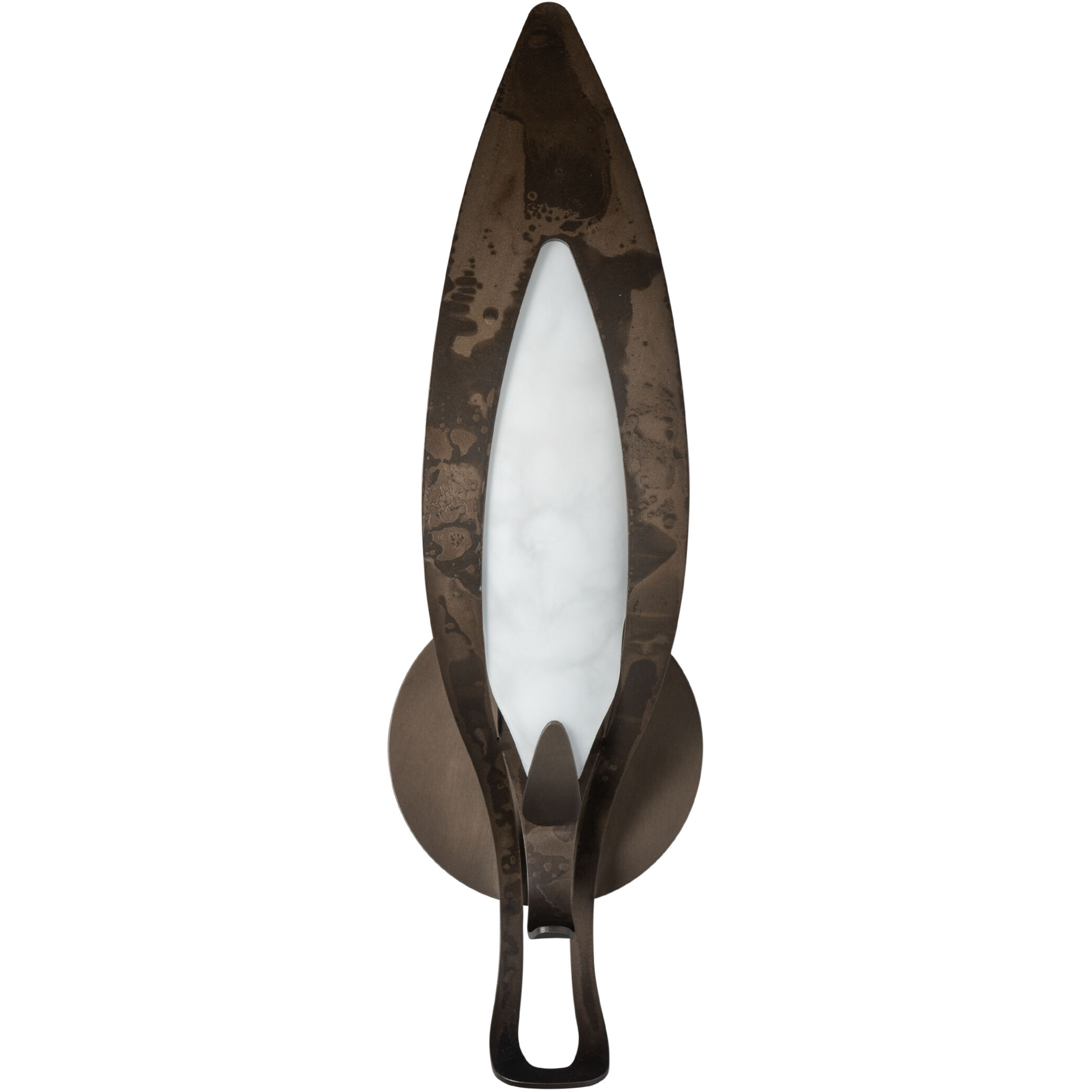 Parasol Sconce Wall Light in Dark Smoke