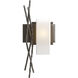 Brindille 1 Light 7.8 inch Dark Smoke ADA Sconce Wall Light, Right