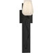 Flora 1 Light 4.8 inch Black Sconce Wall Light - Open Box