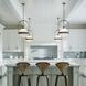 Atlas 1 Light 13.9 inch Dark Smoke Pendant Ceiling Light - Open Box