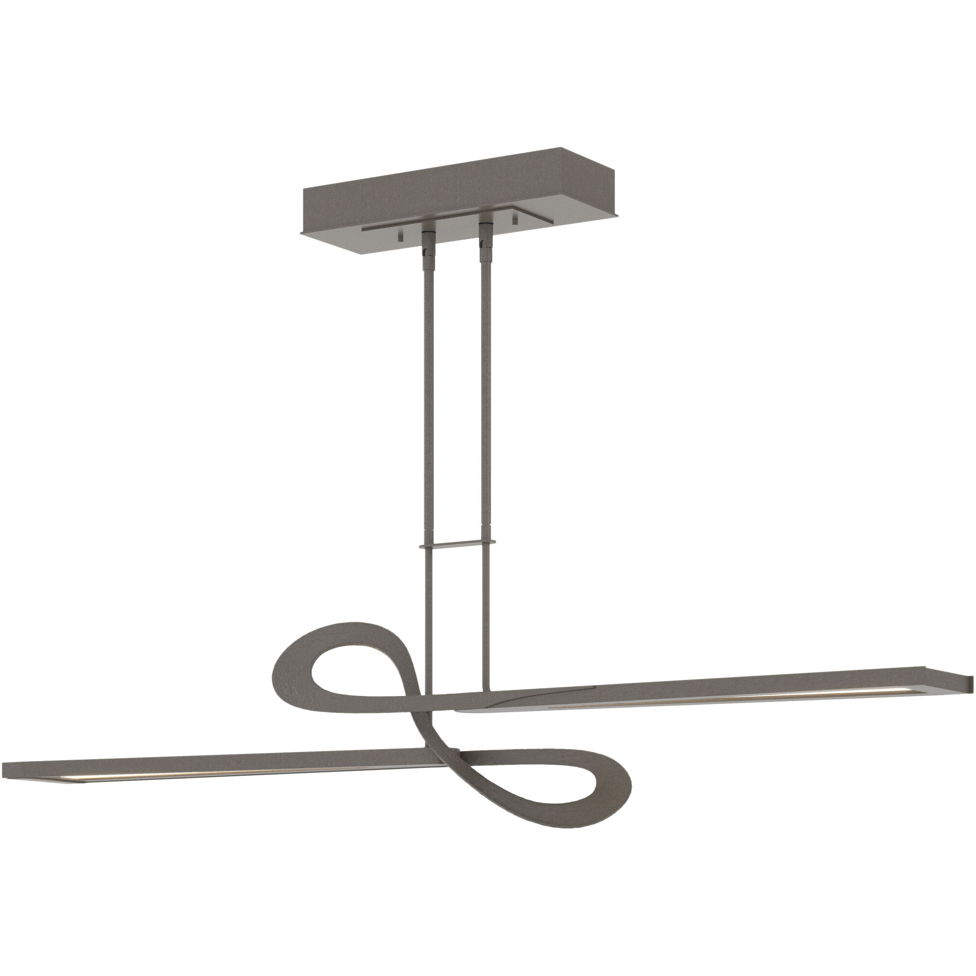 Switchback LED 49.8 inch Dark Smoke Pendant Ceiling Light