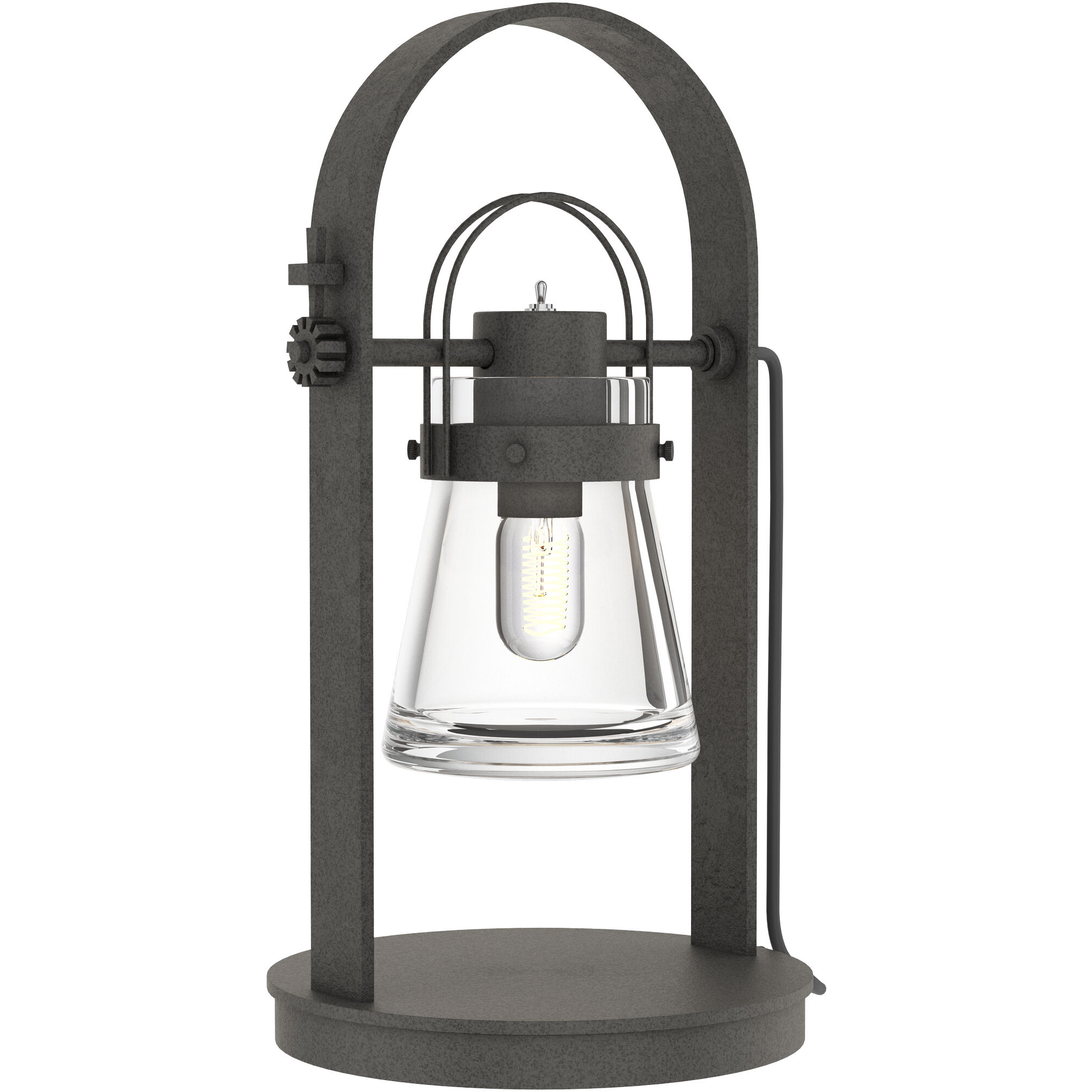 Erlenmeyer 19.4 inch 60 watt Natural Iron Table Lamp Portable Light