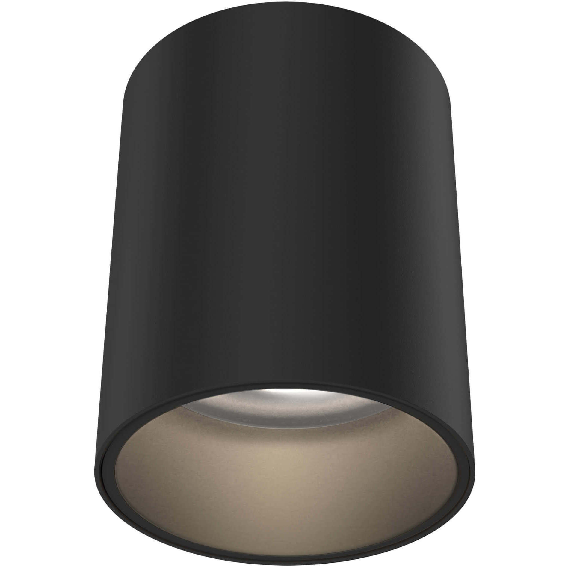 Focus 1 Light 4.75 inch Black Flushmount Ceiling Light