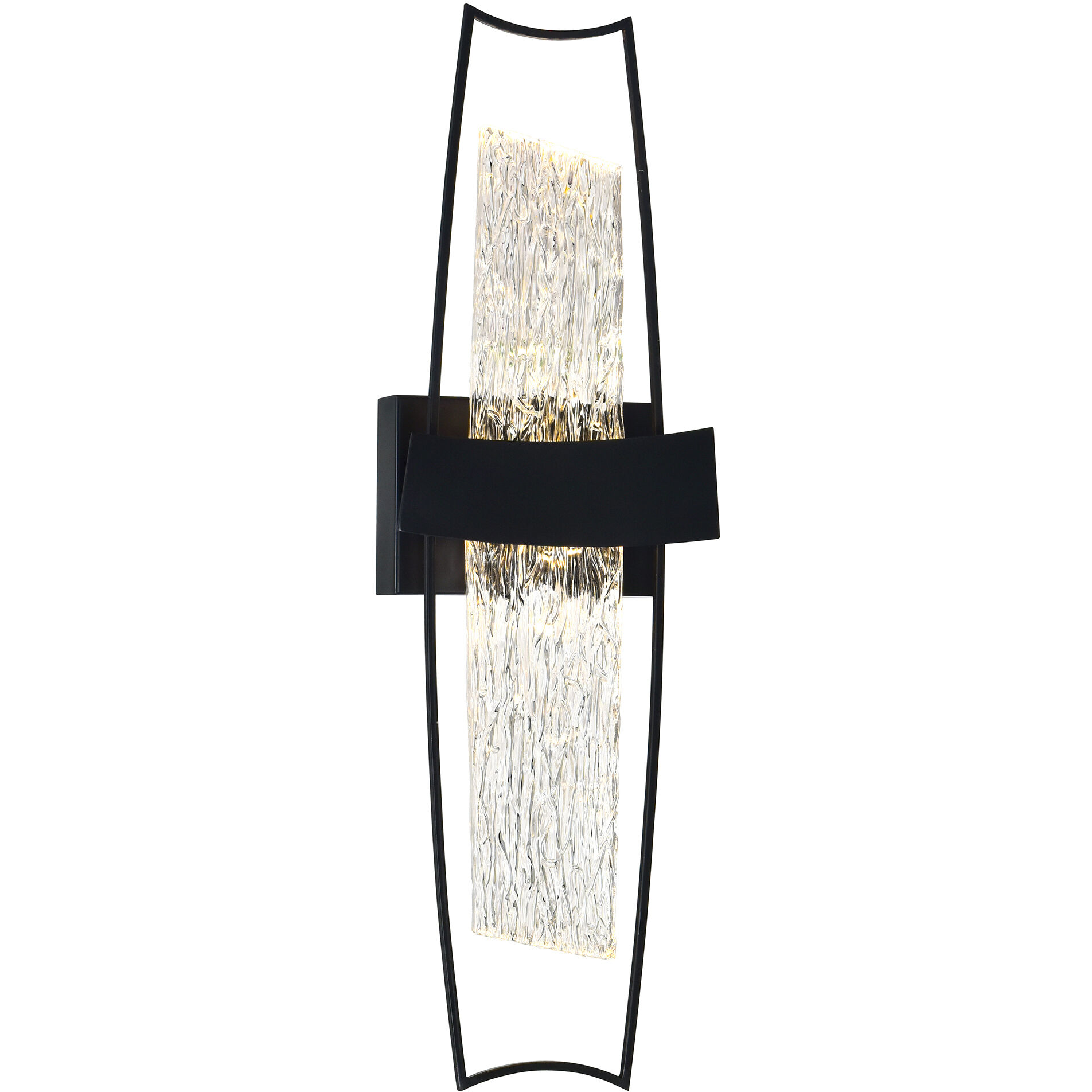 Guadiana LED 8 inch Black Wall Light