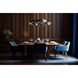 Trove LED 38.2 inch Ink Circular Pendant Ceiling Light