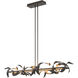Folio LED 63.4 inch Oil Rubbed Bronze Pendant Ceiling Light, Large