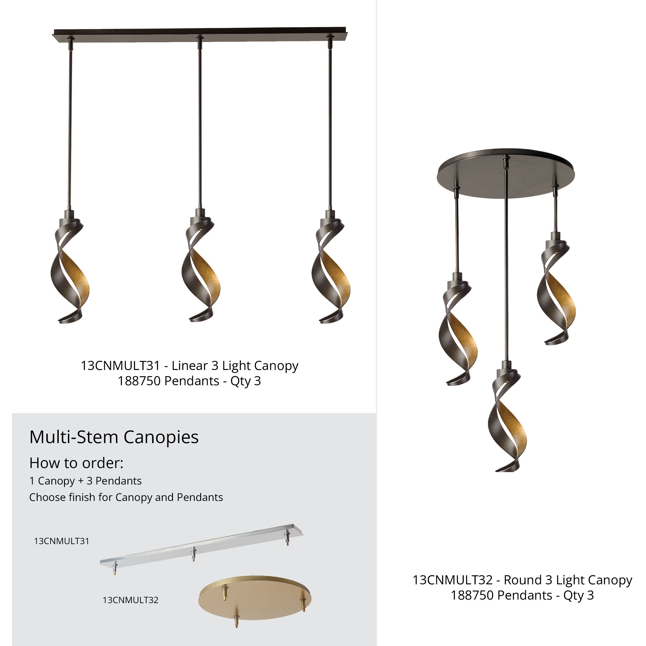 Folio 1 Light 5.7 inch Modern Brass Mini Pendant Ceiling Light