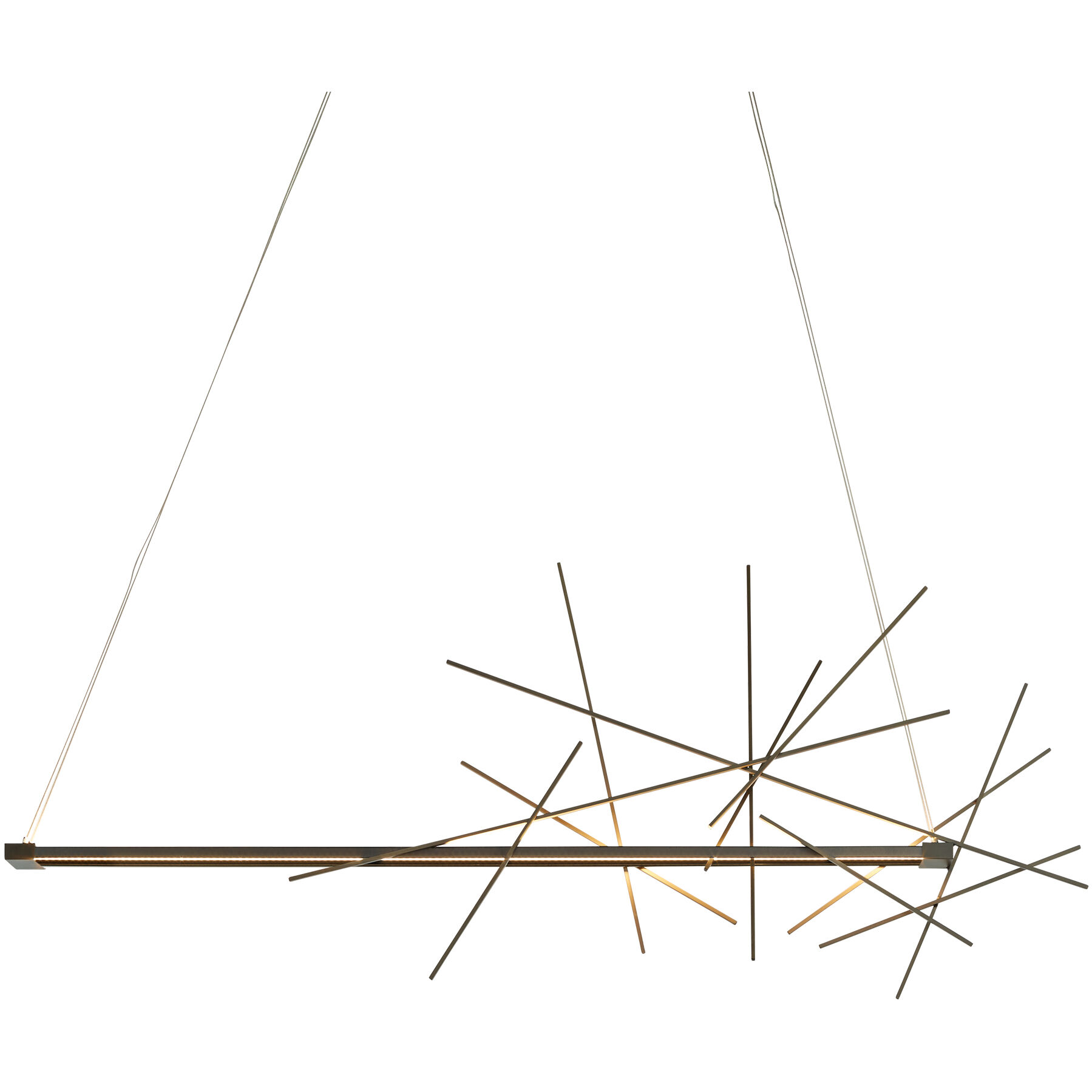 Cascade LED 50.9 inch Bronze Pendant Ceiling Light