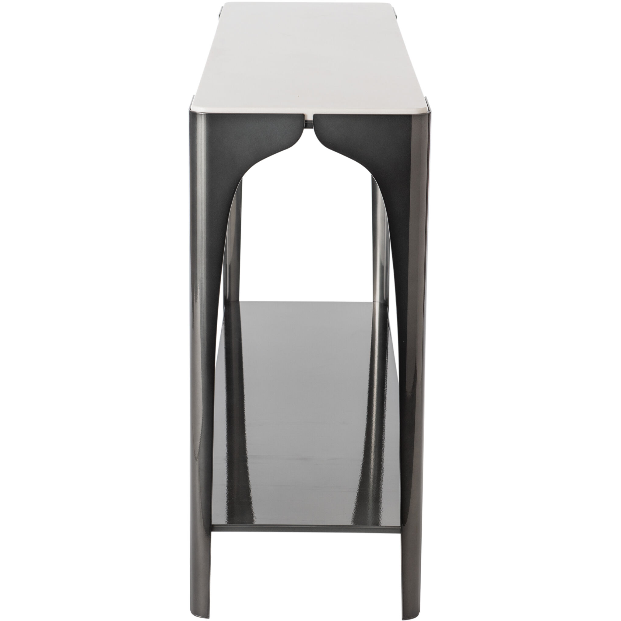 Cove 54.4 X 14.4 inch Ink Console Table, Marble Top