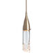 Fritz 1 Light 3.3 inch Soft Gold Mini Pendant Ceiling Light