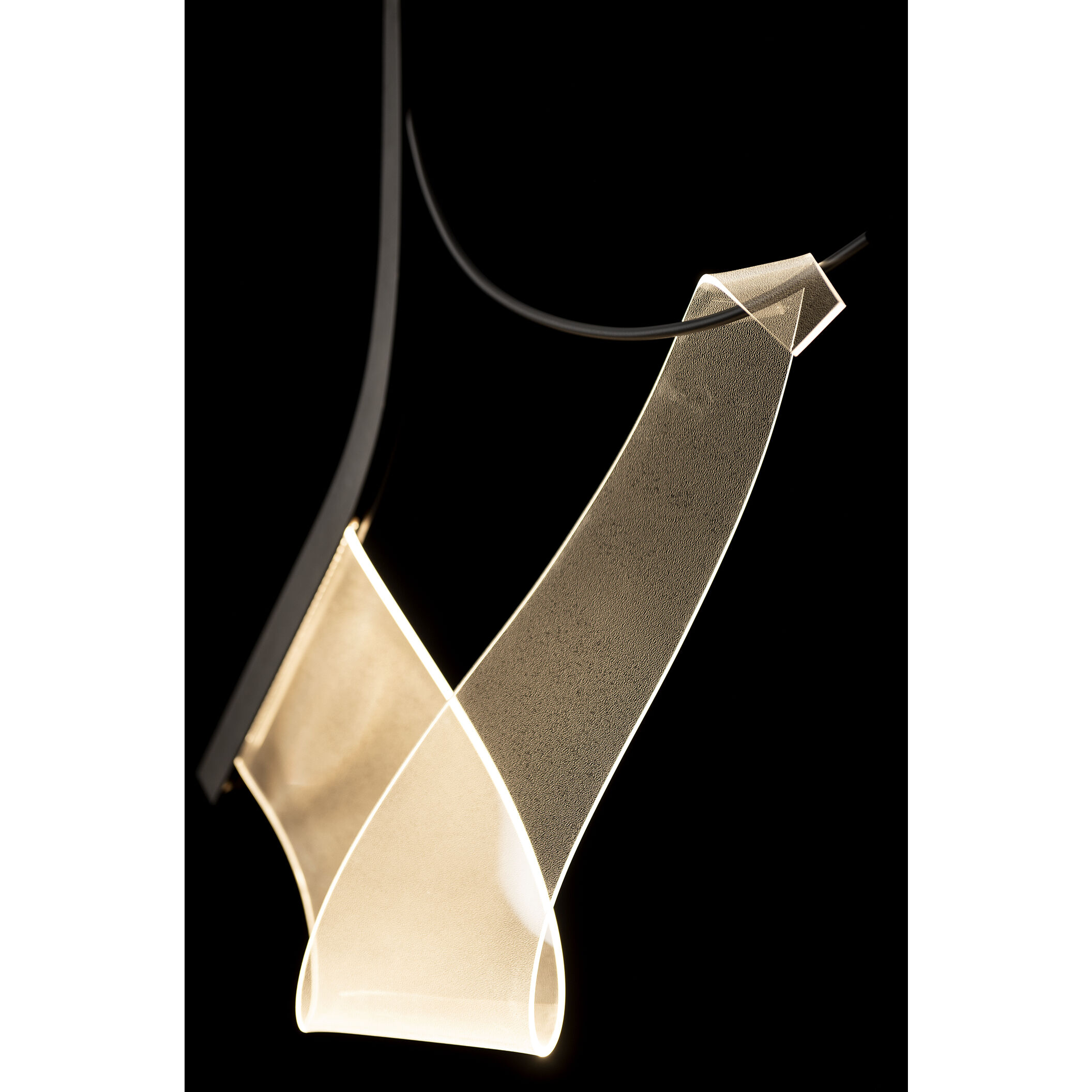 Sling LED 34.2 inch Dark Smoke Pendant Ceiling Light