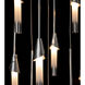 Lilium 9 Light 20.5 inch Sterling Pendant Ceiling Light, Standard