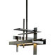 Planar LED 12.1 inch Dark Smoke Pendant Ceiling Light, Small