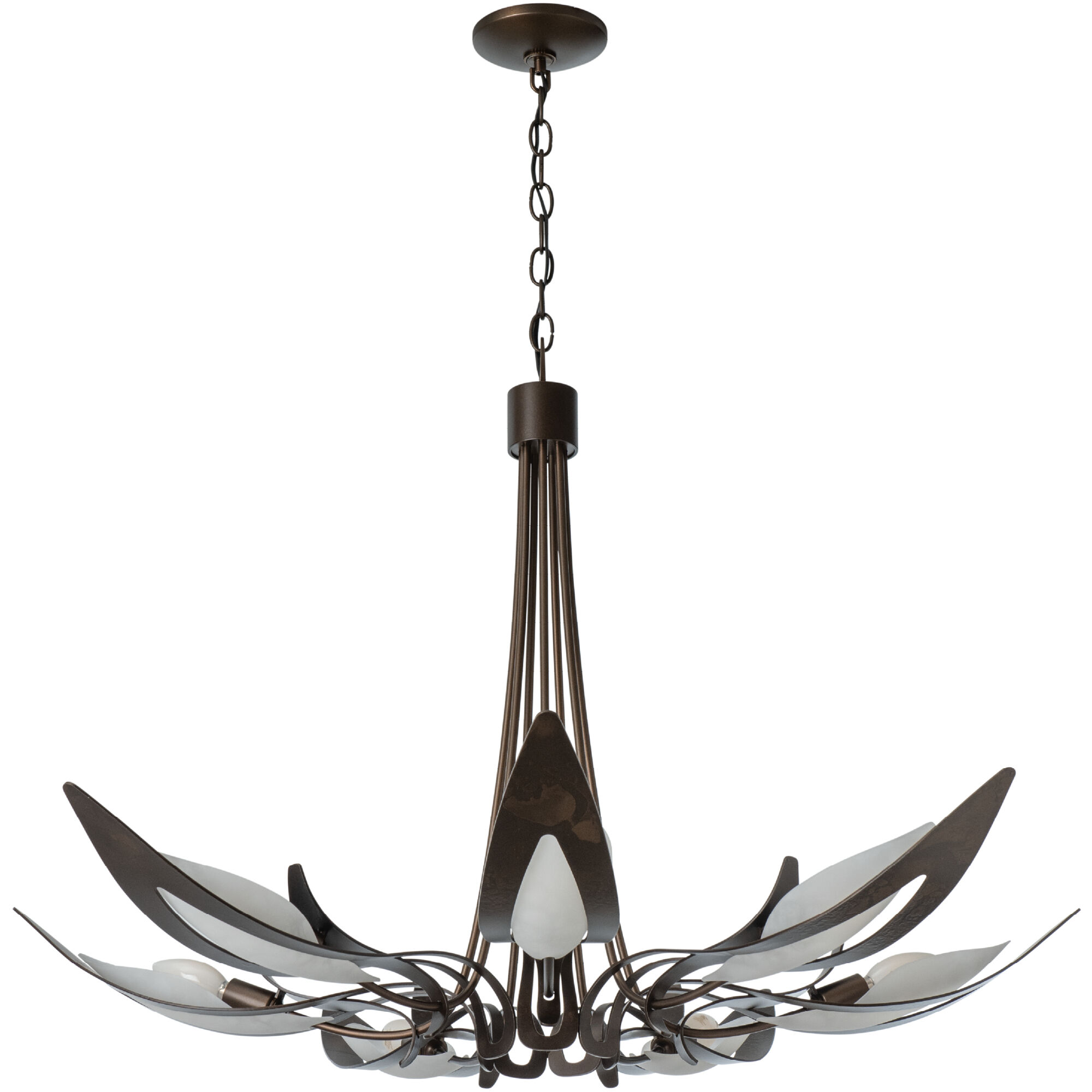 Parasol 7 Light 38.3 inch Bronze Chandelier Ceiling Light