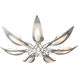 Parasol 7 Light 38.3 inch White Semi-Flush Ceiling Light