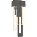 Rainfall LED 18.9 inch Coastal Natural Iron Outdoor Sconce
