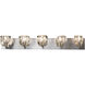 Gatsby 5 Light 36.5 inch Vintage Platinum Bath Sconce Wall Light