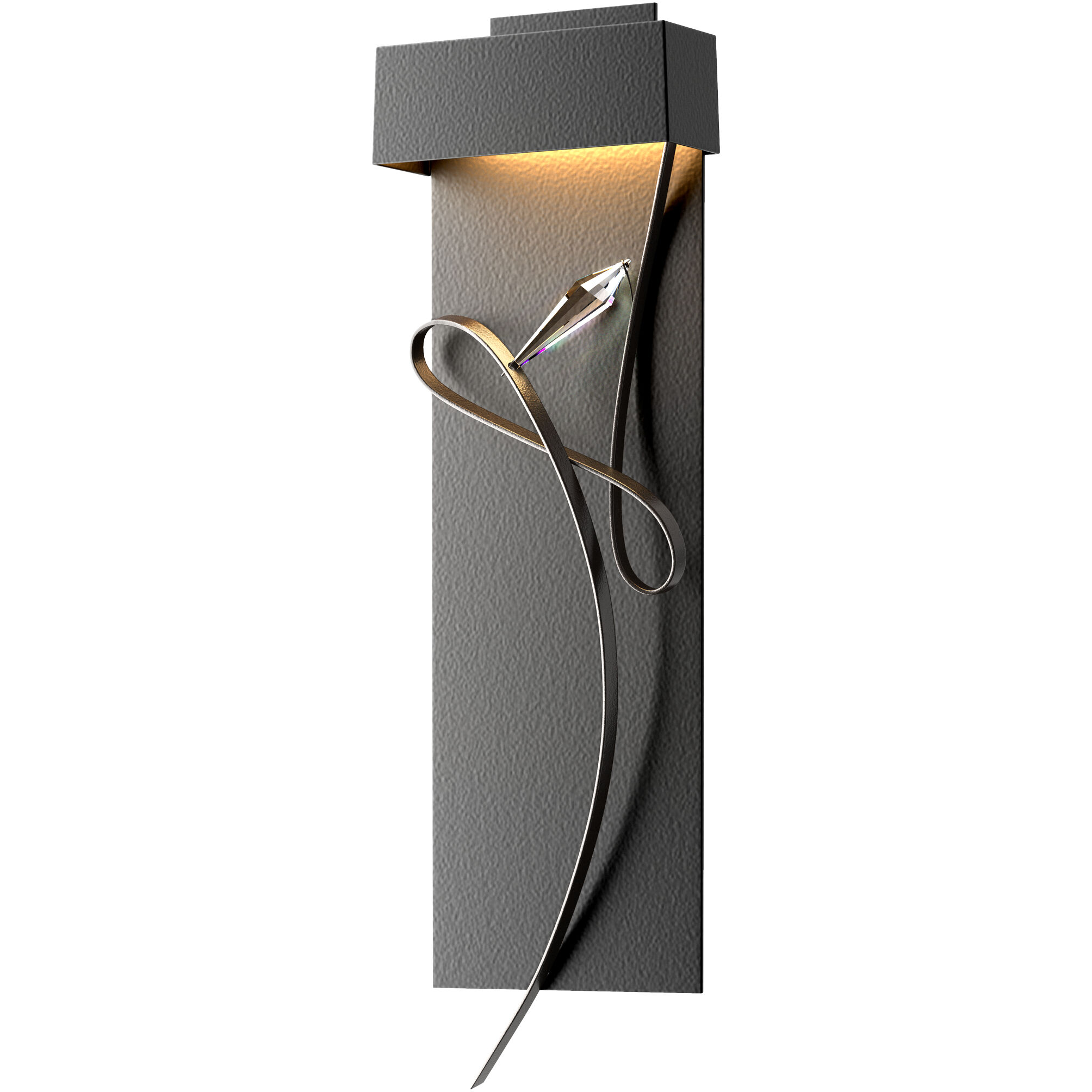 Rhapsody LED 8.6 inch Black and Oil Rubbed Bronze ADA Sconce Wall Light in Black/Oil Rubbed Bronze