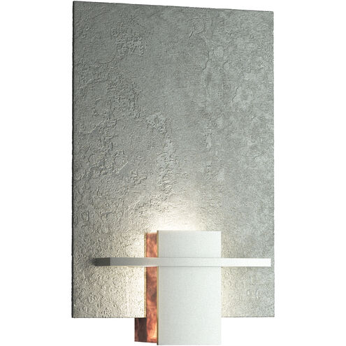 Aperture 1 Light 8.1 inch Vintage Platinum ADA Sconce Wall Light in Topaz