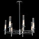Truss 7 Light 28.6 inch Sterling Chandelier Ceiling Light