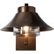 Stowe 1 Light 10 inch Coastal Burnished Steel Outdoor Wall Sconce