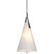 Mobius 1 Light 13.5 inch Natural Iron Pendant Ceiling Light, Tall