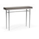 Wick 42 X 11.5 inch Vintage Platinum Console Table in Maple Espresso