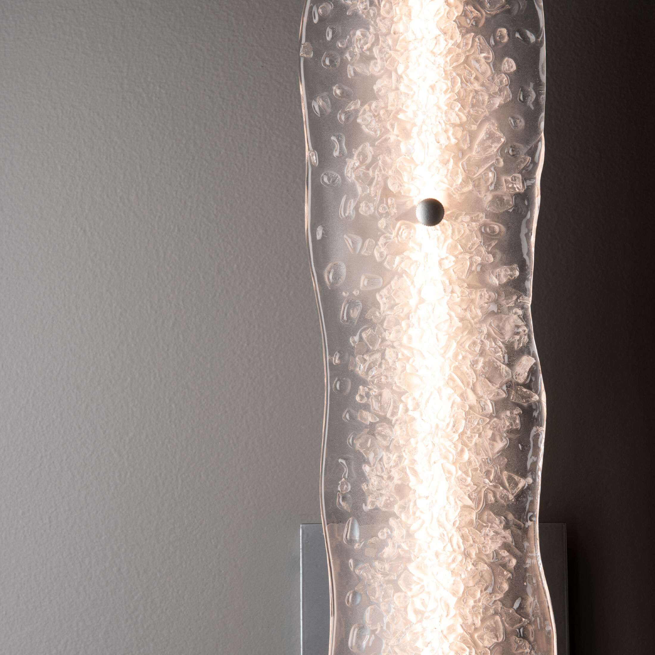 Glissade LED 27.6 inch Sterling Bath Bar Wall Light