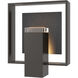 Shadow Box 1 Light 11.7 inch Oil Rubbed Bronze Outdoor Sconce, Medium