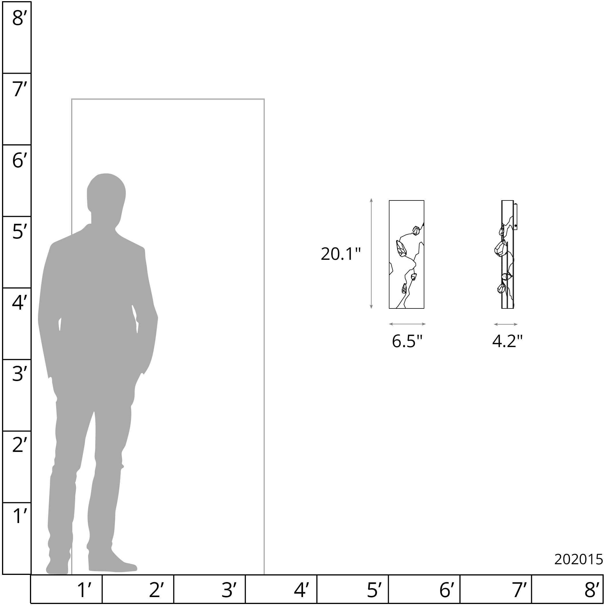 Trove LED 6.5 inch Modern Brass Sconce Wall Light