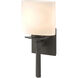 Beacon Hall 1 Light 6 inch Dark Smoke ADA Sconce Wall Light, Ellipse