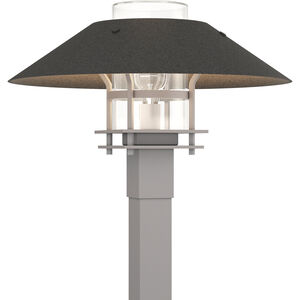 Henry 1 Light 15.8 inch Coastal Burnished Steel and Coastal Natural Iron Outdoor Post Light in Coastal Burnished Steel/Coastal Natural Iron, Clear