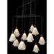 Mobius 10 Light 39.2 inch Dark Smoke Mobile Pendant Ceiling Light, Standard