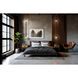 Art & Alchemy SNAPS LED 4 inch White Pendant Ceiling Light in Chestnut Leather with Alabaster, Small