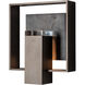 Shadow Box 1 Light 11.7 inch Oil Rubbed Bronze Outdoor Sconce, Medium